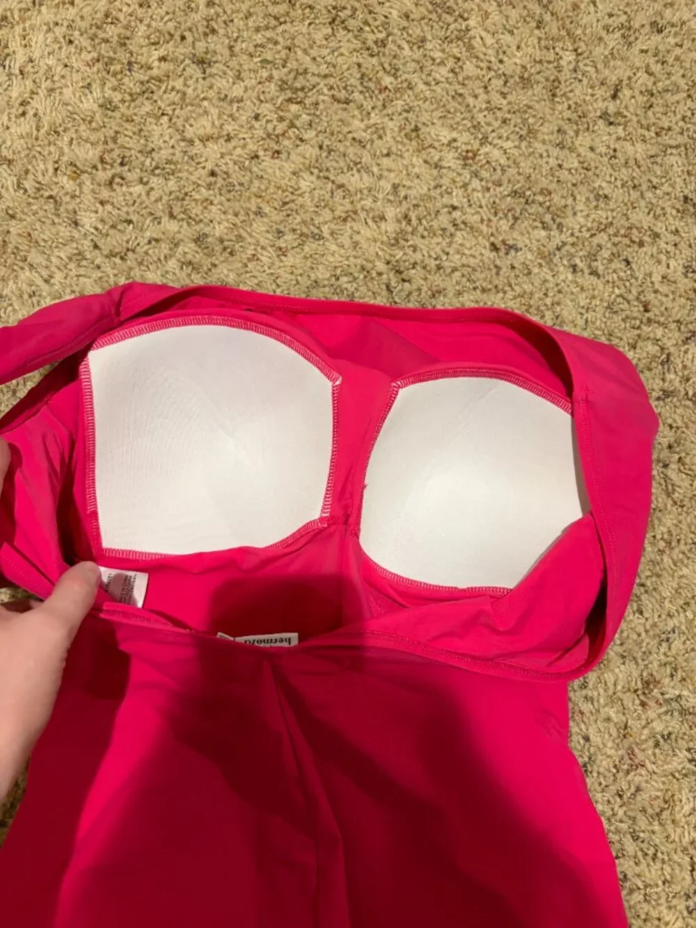 Hermoza Bridget Hot Pink One Piece Swimsuit